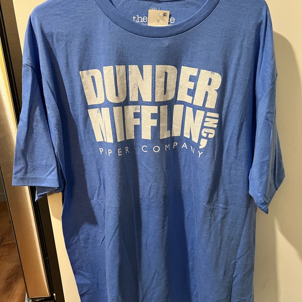 Ripple Junction Blue Dunder Mifflin Men's Tee